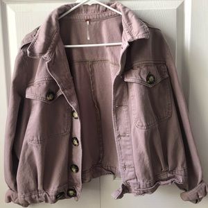 Free people denim jacket